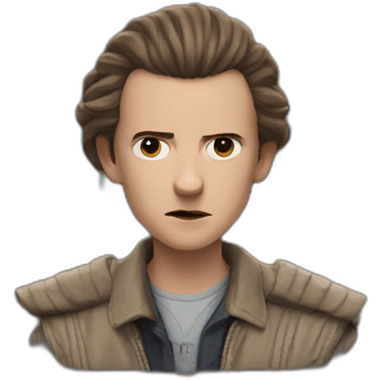 Eleven stanger things emoji