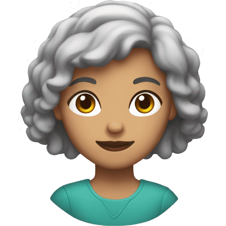 Una persona mujer con cuernos emoji