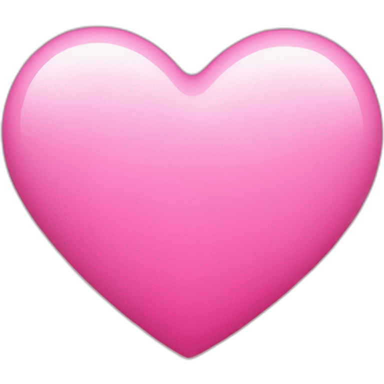 Pink heart  emoji