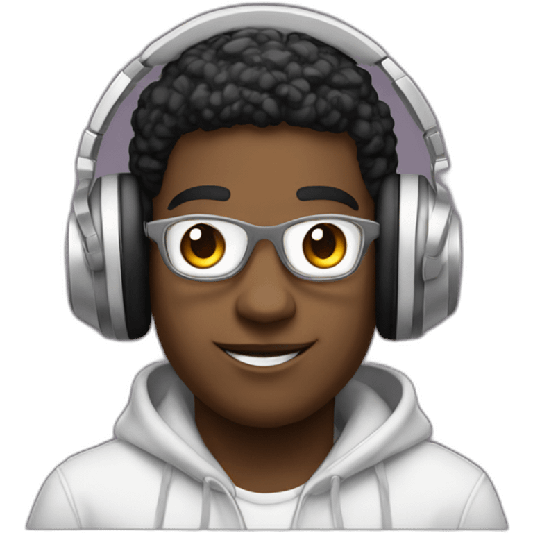 dj marshmellow with headphones emoji