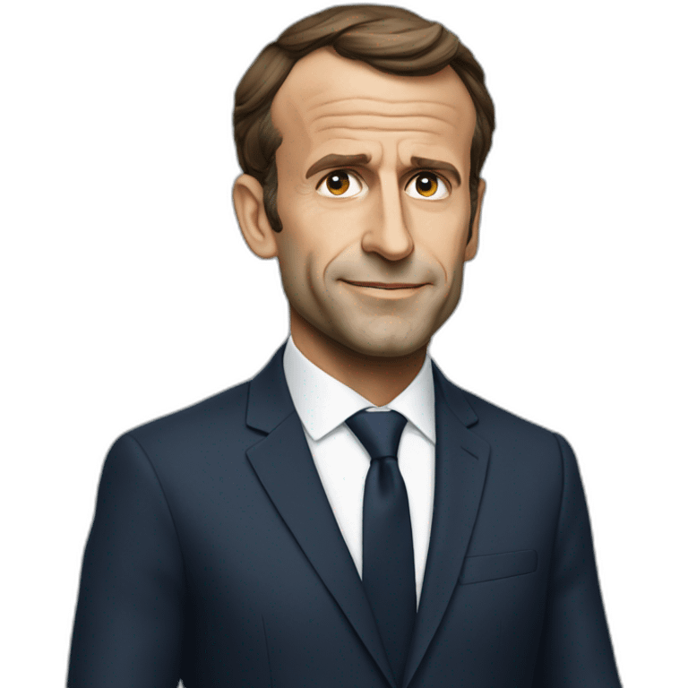 Manuel Macron qui dors emoji