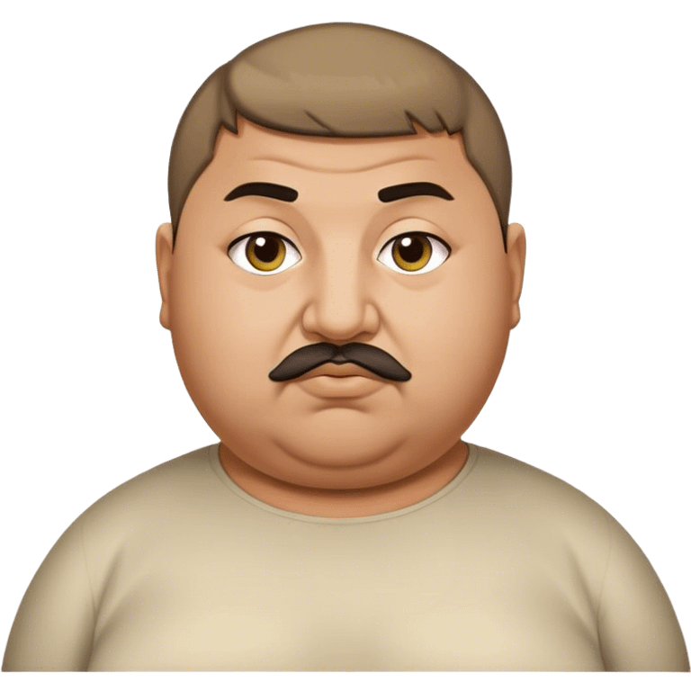 Fat Armenian oligarch with bowlcut emoji