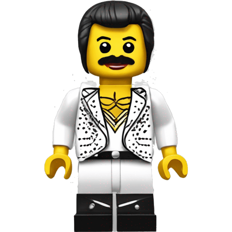 FREDDIE MERCURY lego full body emoji