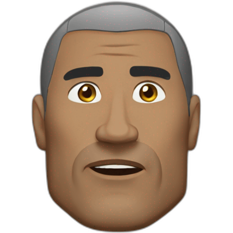 The rock emoji