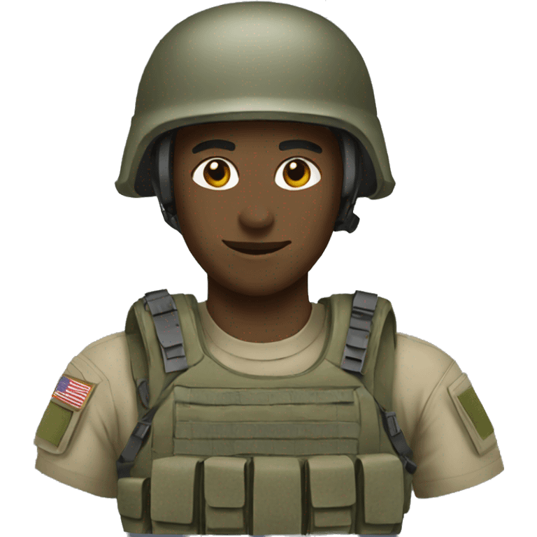 Military operator  emoji