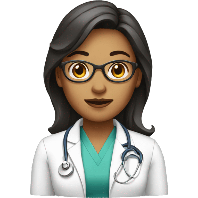 Lady doctor emoji