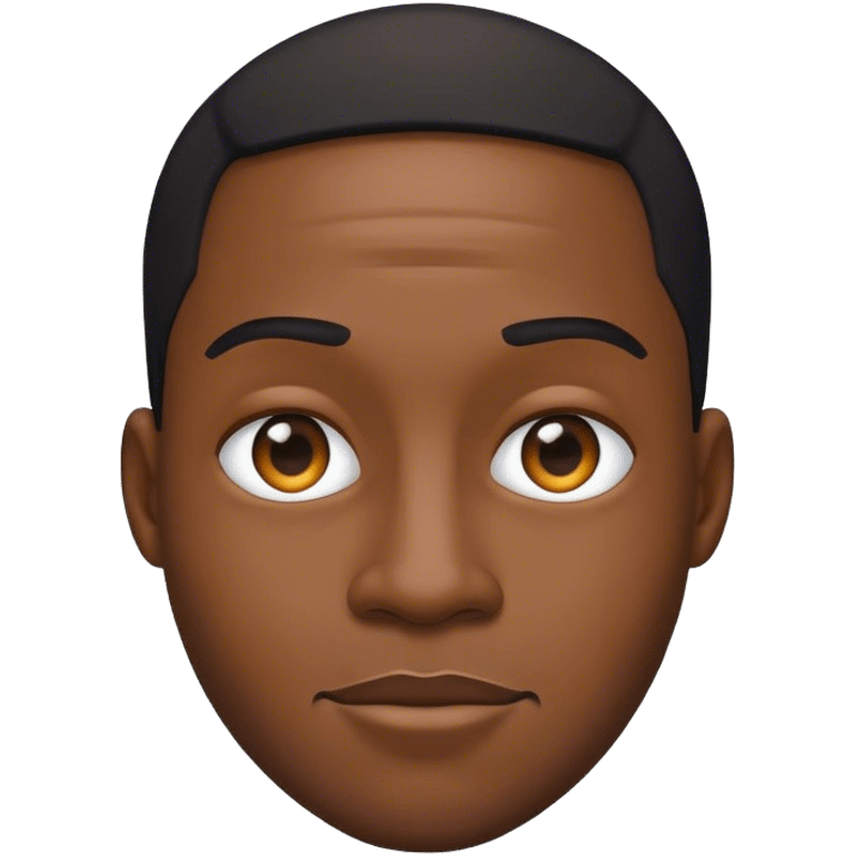 Black thug emoji