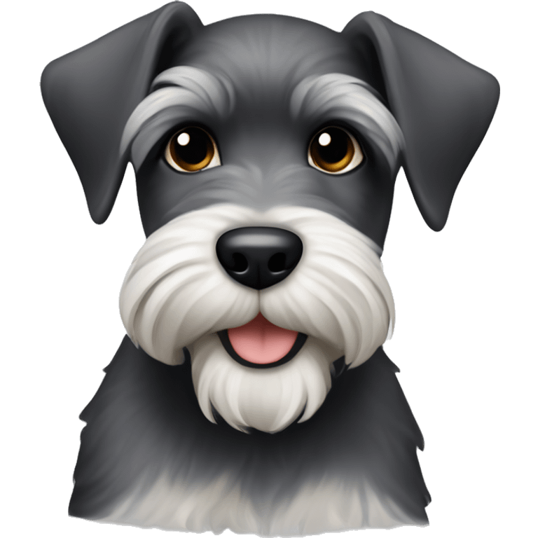 schnauzer puppy emoji