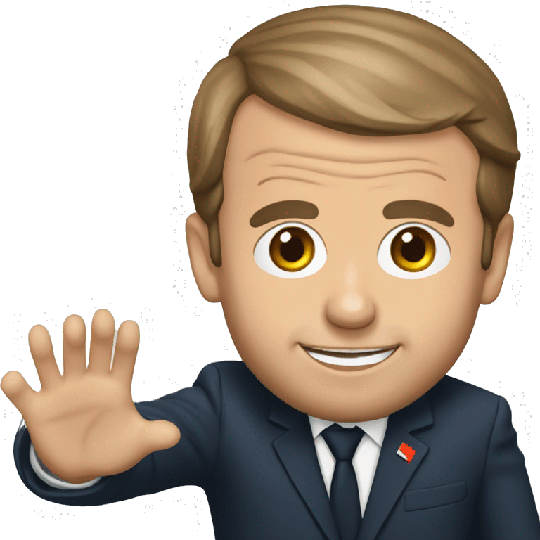 Emmanuel Macron emoji