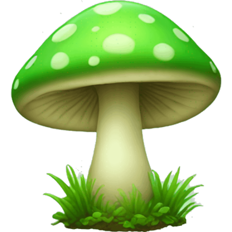 green mushroom emoji