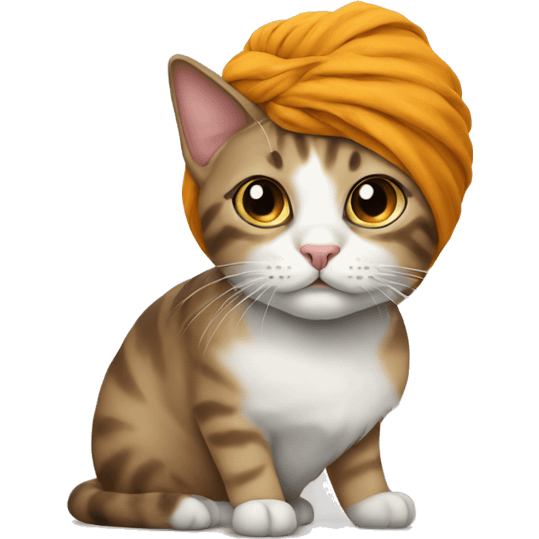 cat with turban emoji