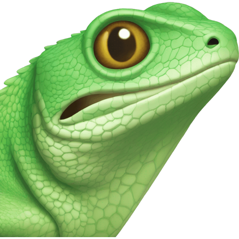 lagarto simpatico emoji