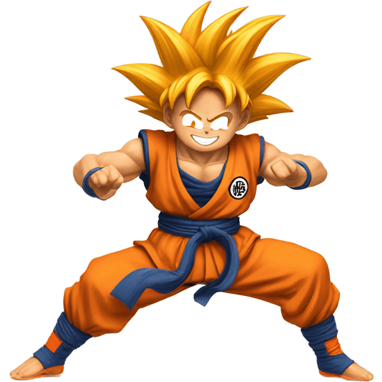 dancing goku emoji