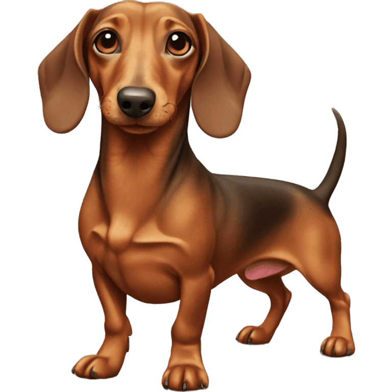 dachshund  emoji