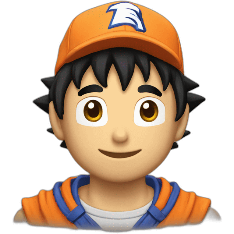 goku con gorra emoji