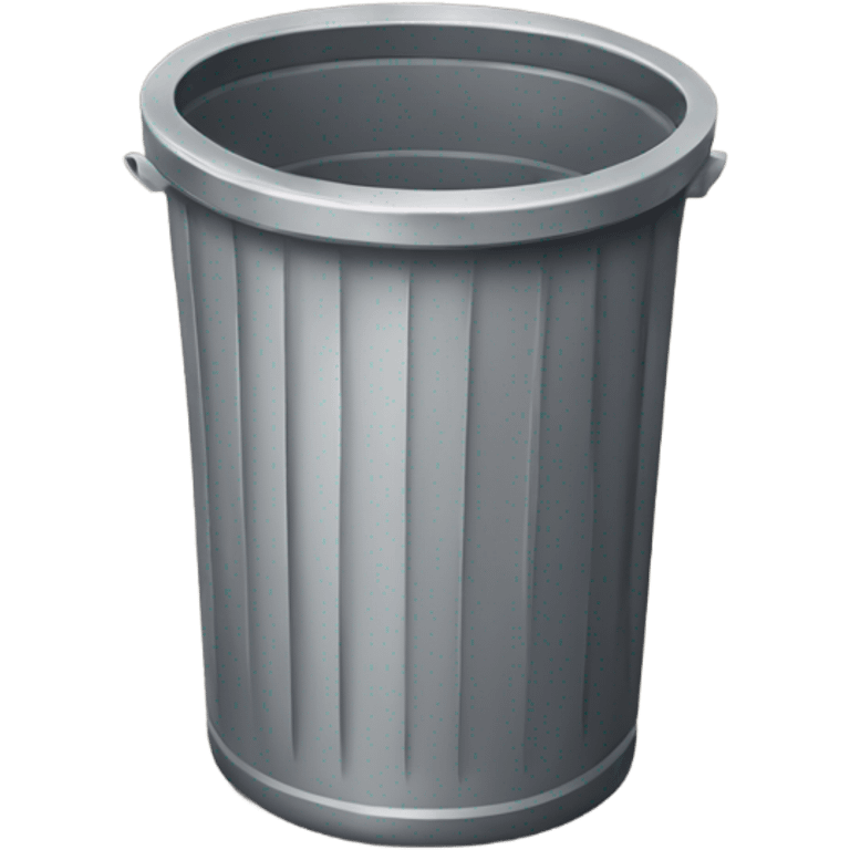 Trash can emoji