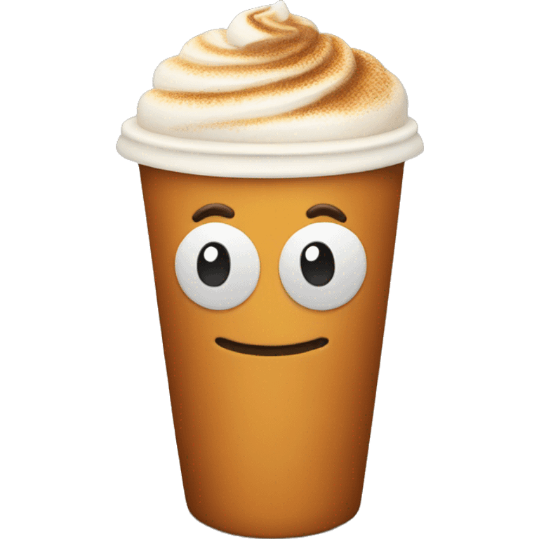 Pumpkin spiced Latte  emoji