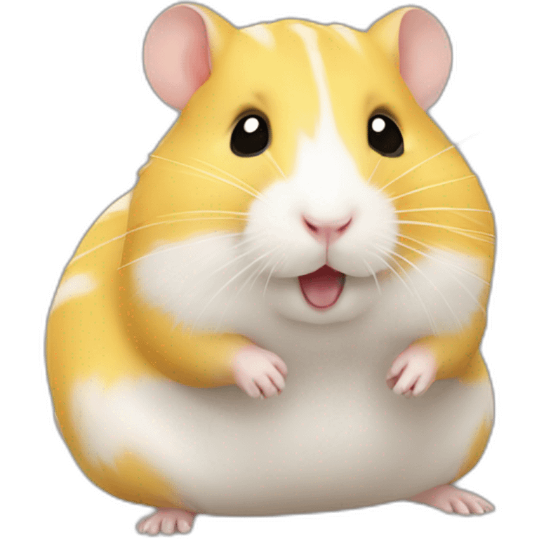 Hamster yellow jangalian emoji