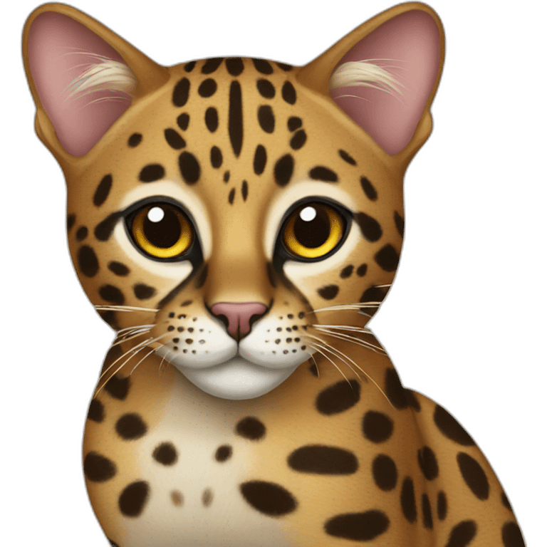 leopard cat emoji