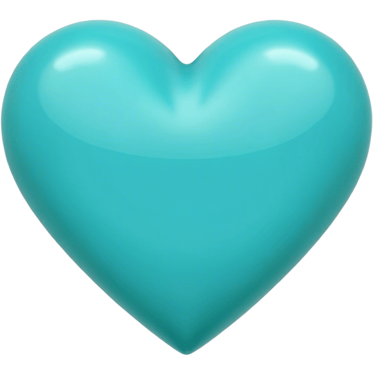 turquoise heart emoji