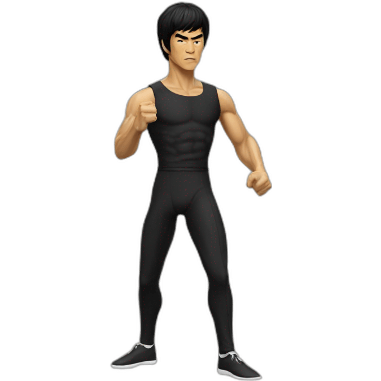 Bruce lee emoji