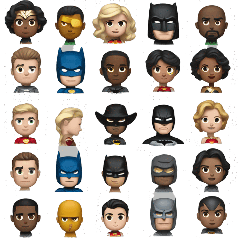 justice league emoji