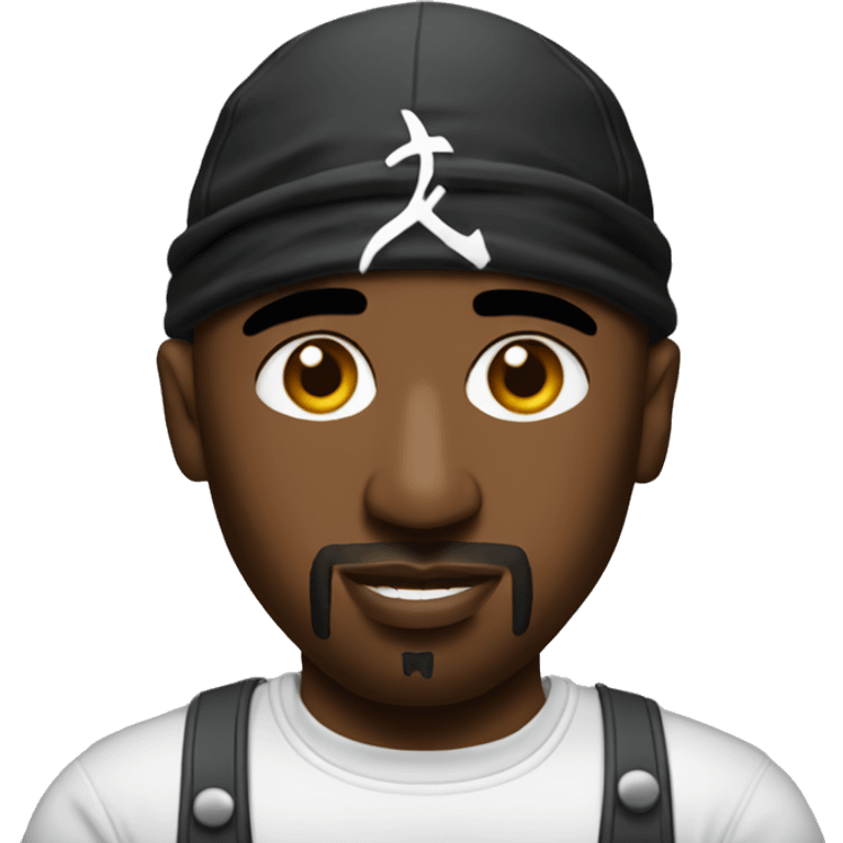 Tupac  emoji