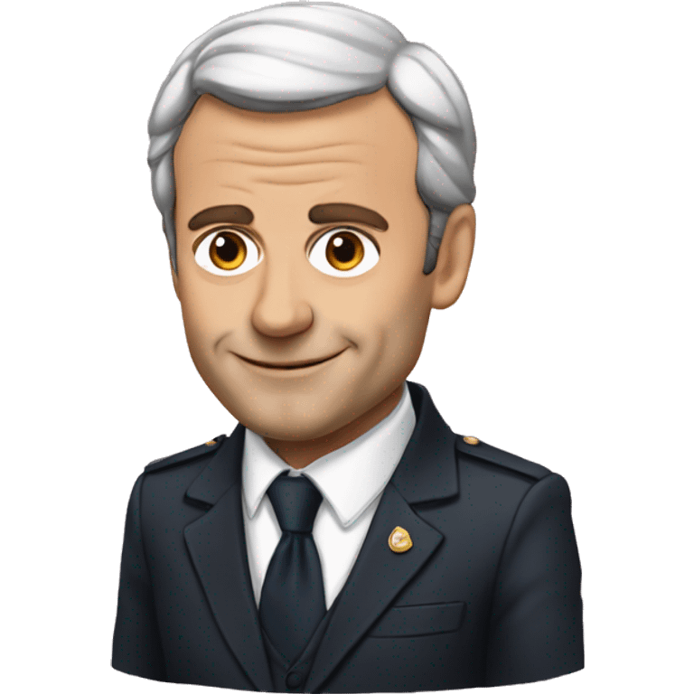 Emanuel Macron  emoji