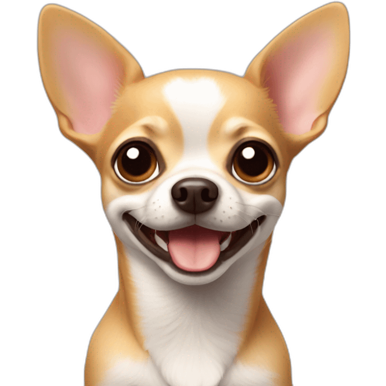 Chihuahua happy  emoji