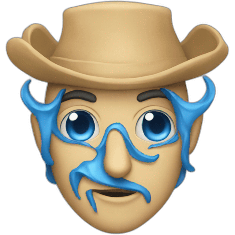 blue magican emoji