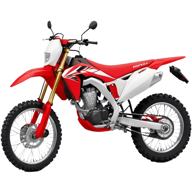 Honda CRF (Dirtbike) - Honda CRF250R (Model Year: 2022) (Iconic colour: Red) emoji