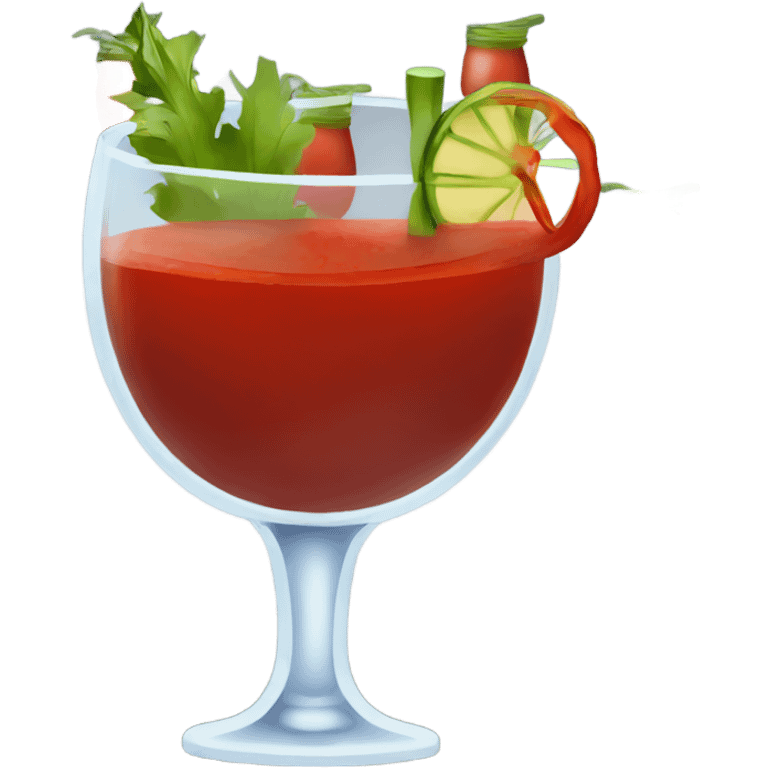 Bloody Mary drink emoji