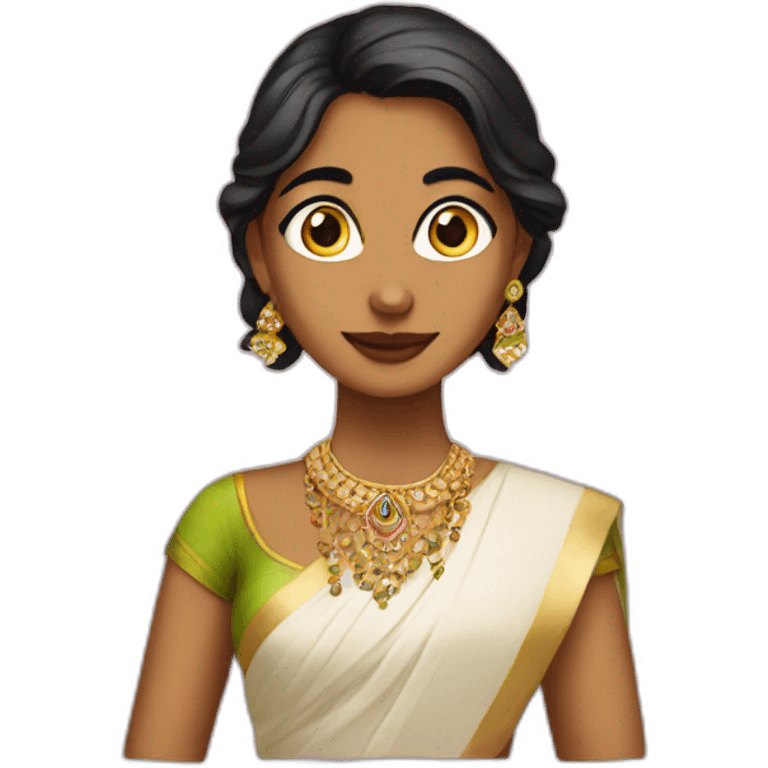 Desi girl  emoji