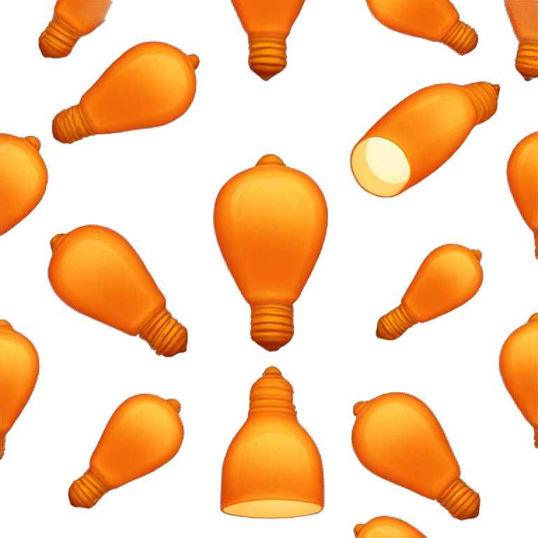 Notino orange lamp emoji