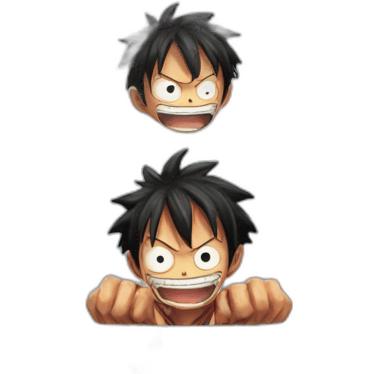 Luffy Gear 2 from One Piece  emoji