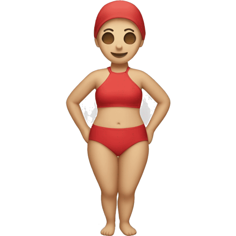 red swimsuit top emoji