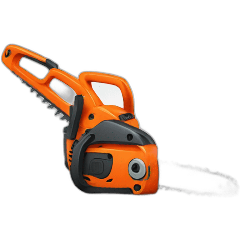 Chainsaw smiling emoji