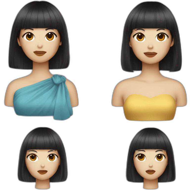 chinese-woman-stylish-designer-curtain-bangs emoji