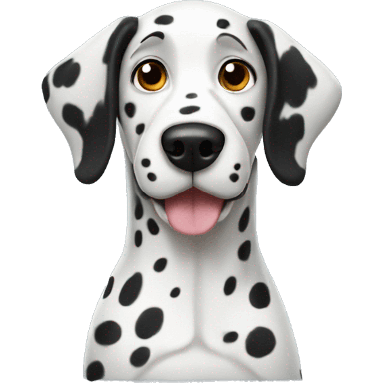 Dog Dalmatian  emoji