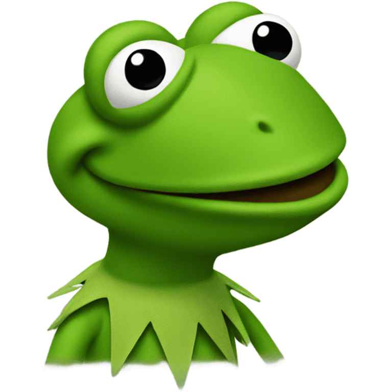 Kermit the  frog  emoji