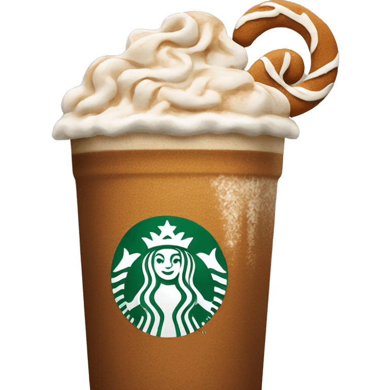 starbucks gingerbread drink emoji