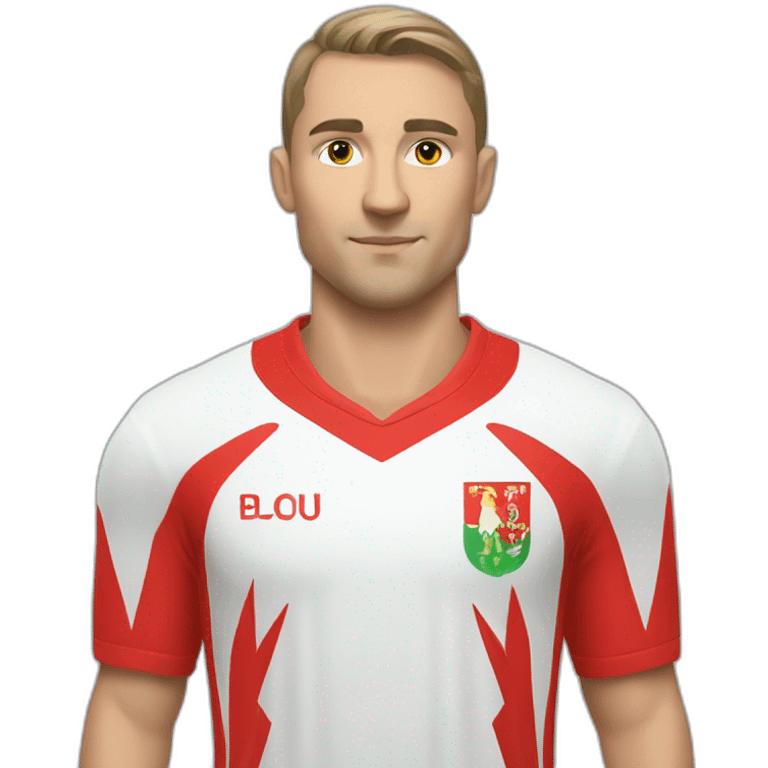 belarusian football player emoji