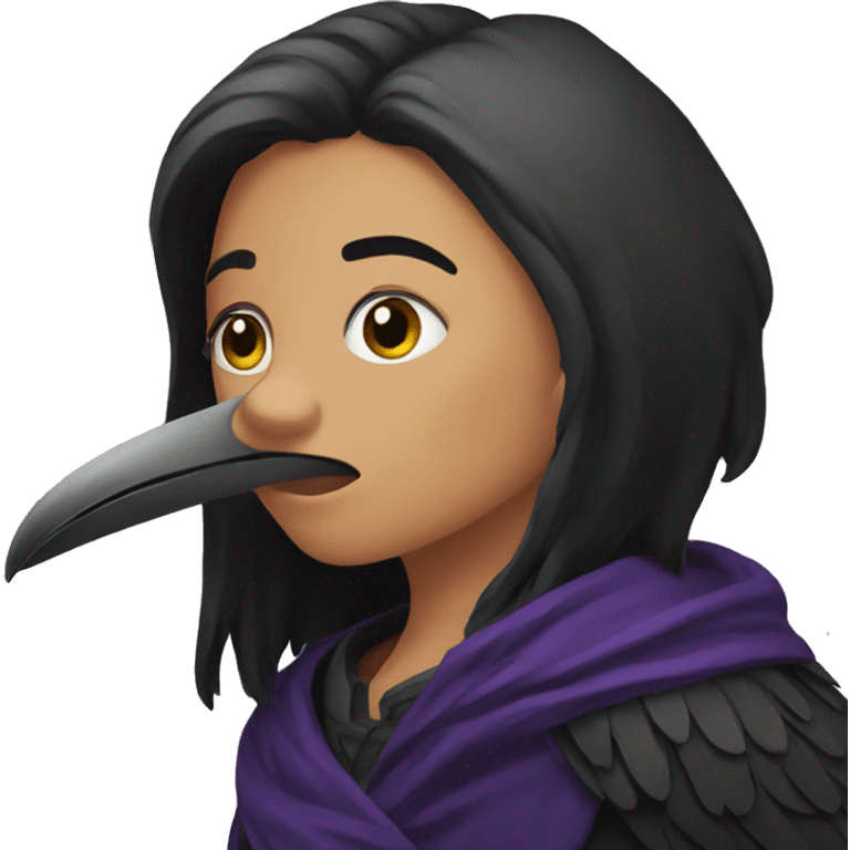 Raven emoji