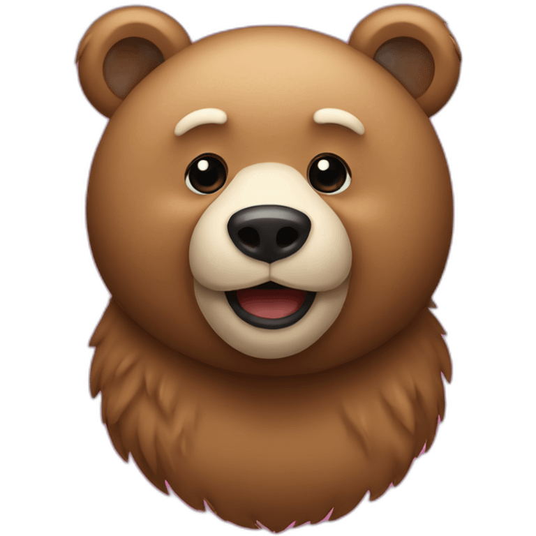 A bear emoji