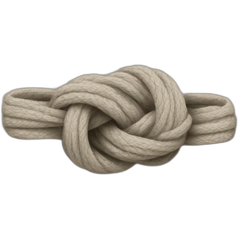 fabric knot emoji