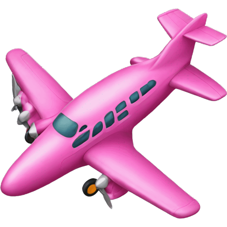 Pink plane  emoji