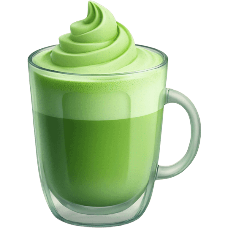 Matcha latte  emoji