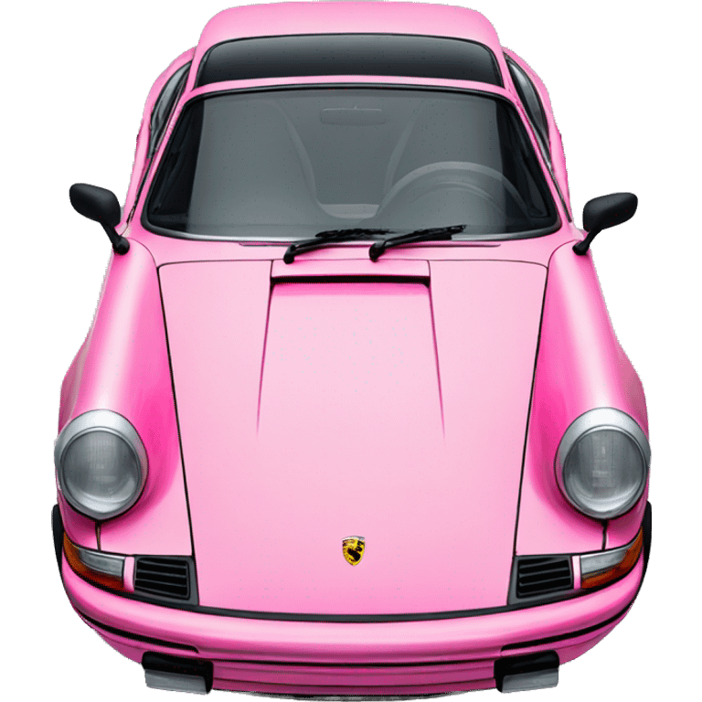 Porsche 911 pink  emoji