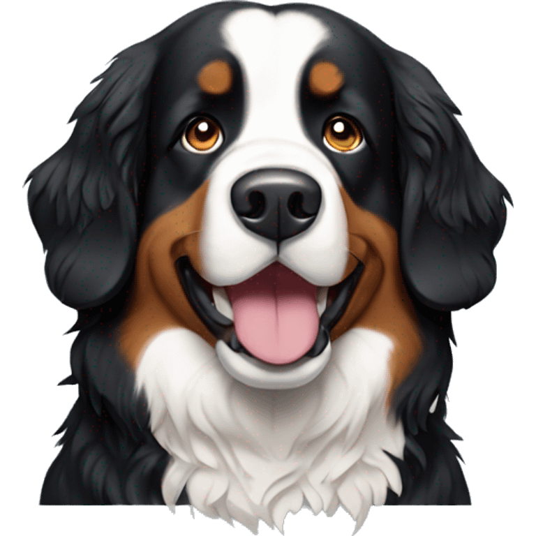 Bernese mountain dog emoji