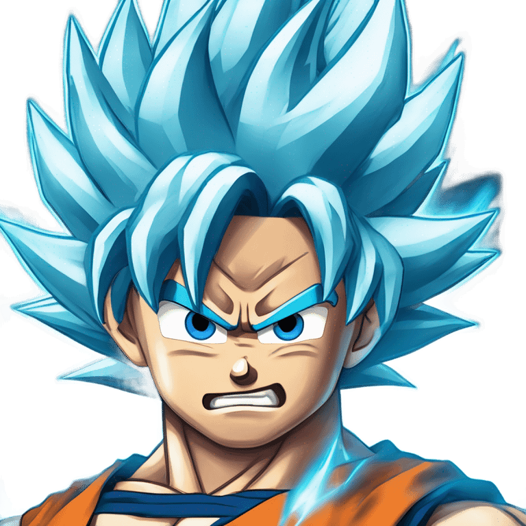 goku in ssj blue 2 emoji